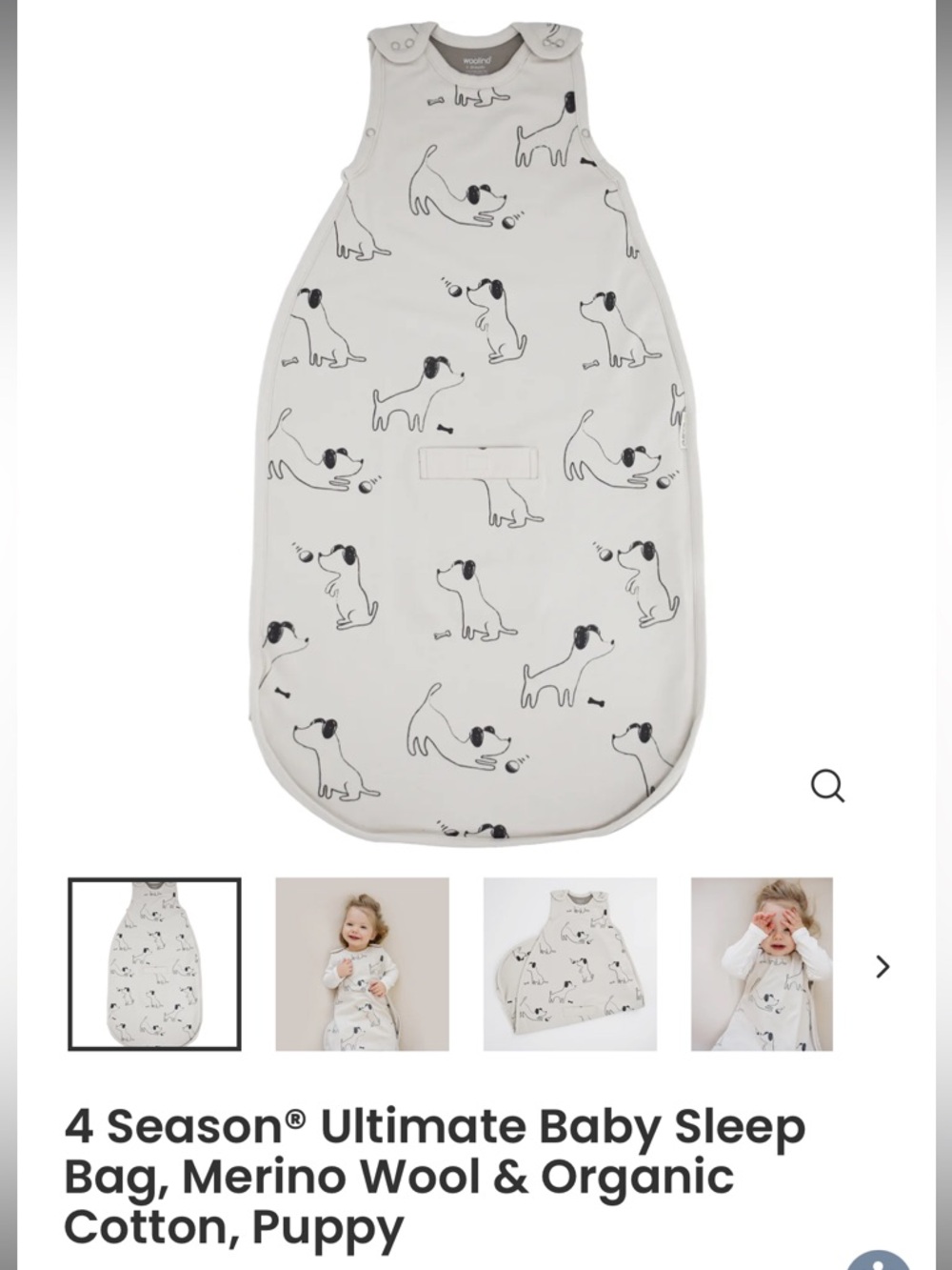 Woolino 4 Season Baby Sleep Bag